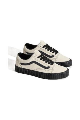 Vans Old Skool Creeper Uniseks Bej Spor Ayakkabı - Vn000dce