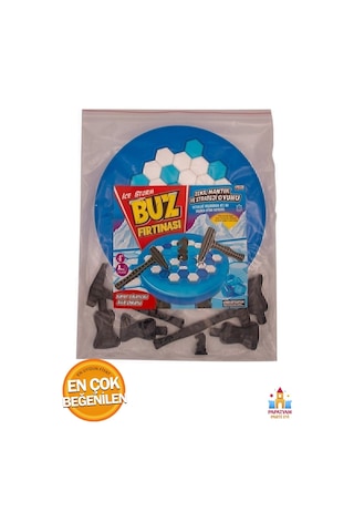 Buz Kırma Oyunu - Özel Tasarım Buz Küpü Poşetli Eğlenceli Masa Oyunu