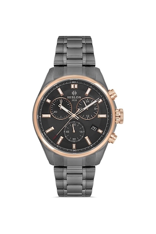 Hislon Masterwork Ms207t-04sr Çizilmez Safir Cam Erkek Kol Saati Çok Renkli