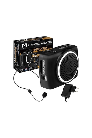 Magicvoice Mv-17450 Usb-sd Kart Girişli Şarjlı Mini Seyyar Rehber Anfisi