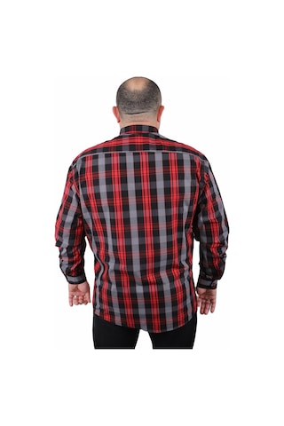 Starbattal Büyük Beden Erkek Cepli Gömlek Viento 23368 SIYAH