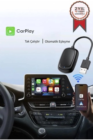 Teknik Ürün Otomotiv Parçası Pratik Cihaz Kablosuz Carplay Araç Multimedya Dönüştürücü Tab08 Diğer