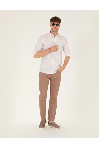 Pierre Cardin Erkek Vizon Pantolon Kanvas-chino 50268095-vr052 Vizon