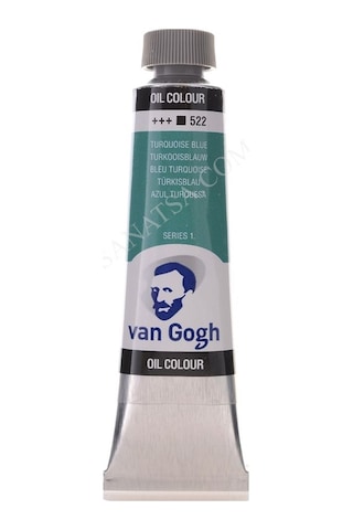 Talens Van Gogh Yağlı Boya 40 ML 522 Turquoise Blue