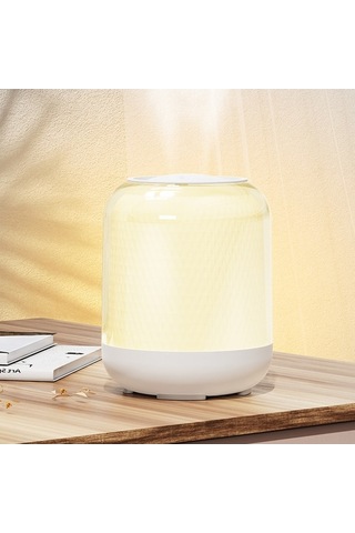 Dancemonkey 3 Nozullu 4 Sis Modlu Sessiz Nemlendirici - Usb Şarjlı Otomatik Kapanan Beyaz