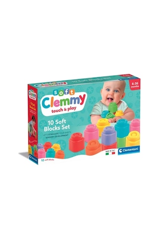 17988 Soft Clemmy - Yumuşak Blok Oyun Seti - 10 Parça