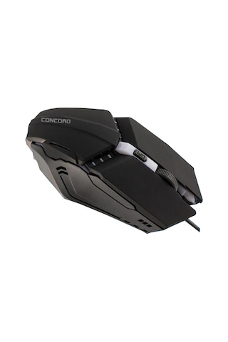 Concord C-21 Kablolu 2400 DPI RGB 4 Tuşlu Işıklı Oyuncu Mouse Fare