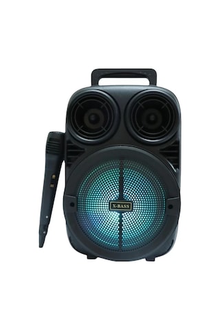 Northcity 6.5 İnç Bluetooth Karaoke Hoparlörü - Rgb Işıklı, Mikrofonlu Ve Taşınabilir Ses Sistemi