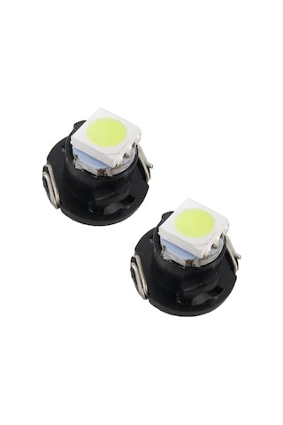 2 Adet T4.2 T4.7 T3 Led Gösterge Lambası Beyaz Renk