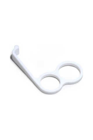 Parmak Halkalı Telefon Tutucu & Telefon Standı Tek Elle Kullanım 4lü - Beyaz