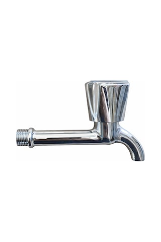 Üso Piramit Model Musluk 1/2'' Uzun Tip Lavabo Evye Bahçe Dış Mekan Uyumlu