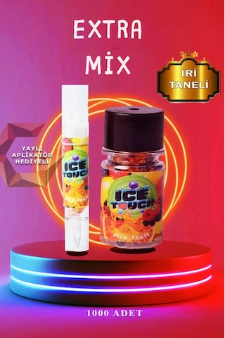 İce Touch Mentol Topu Extra İri Mix 1000'li + Aplikatör İce Touch Mentol Topu Extra İri Mix 1000'li + Aplikatör