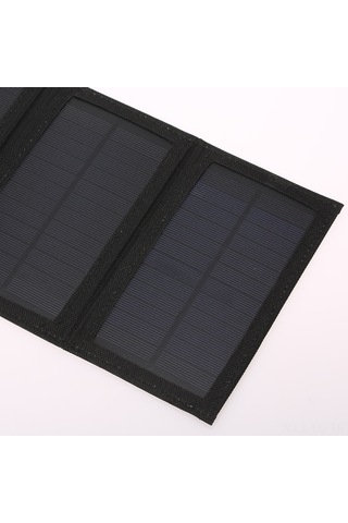Lemestar Küçük Boy Folding 10w Güneş Enerjili Şarj Cihazı - Dışarıda Telefon Ve Akıllı Cihazlarınızı Hızlı Ve Kararlı Şarj Edin - Siyah