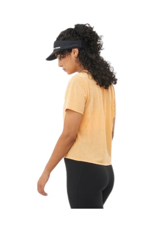 Salomon Salomon Shkout Air Crop Kadın Koşu Tişört 55118 Çok Renkli