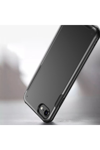 Apple Uyumlu iPhone Bikapak Elıt Mıst 7 8 se Opak Kırmızı Kapak