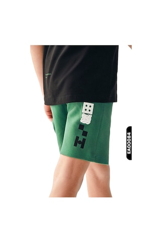 Nk Kids Xo Kids Torba Cepli Erkek Çocuk Şort 4-8 Yaş 66511 Yeşil