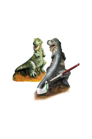 Ses Creative Kalıba Dök Ve Boya -  T-rex