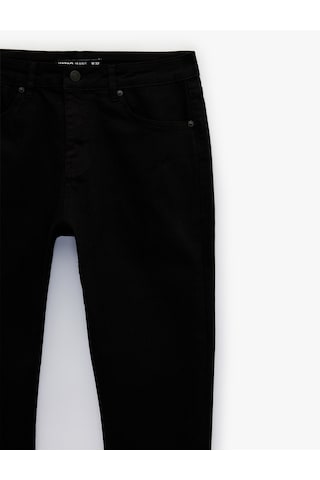 Koton Pamuklu Normal Bel Skinny Fit Jean Pantolon - Michael Jean Siyah 6sam40032nd Siyah