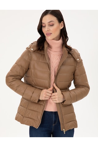 Pierre Cardin Kadın Camel Mont 50297332-vr015 Camel