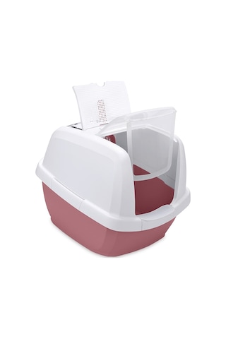 Nrzsnt Imac Maddy Kapalı Kedi Tuvaleti Pembe/beyaz 65x47,5x47,5cm