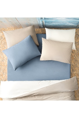 Yataş Bedding Noah Lastikli Çarşaf (200X200 Cm) - İndigo