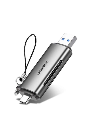 Ugreen Type-C Ve Usb 3.0 Sd Tf Kart Okuyucu