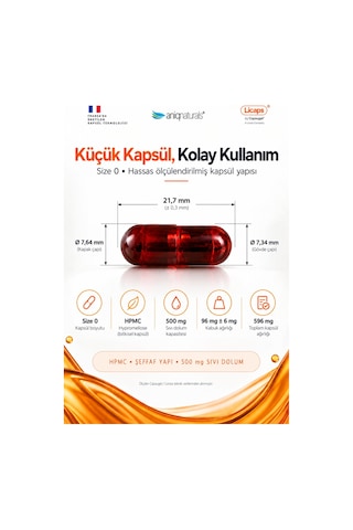 Aniqnaturals Curcumin (150 Licaps)