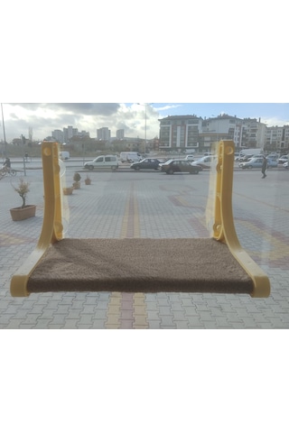 Tineke Güçlü Vantuzlu Kedi Cam Yatağı 35 x 35 x35 CM