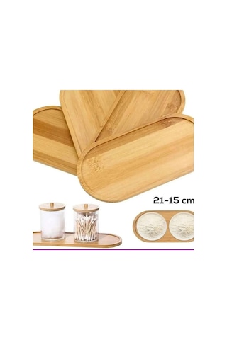 Bambu Yağdanlık Altlığı Evimdeyokyok Çok Renkli