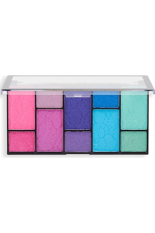 Revolution Reloaded Dimension Eyeshadow Palette Vivid Passion