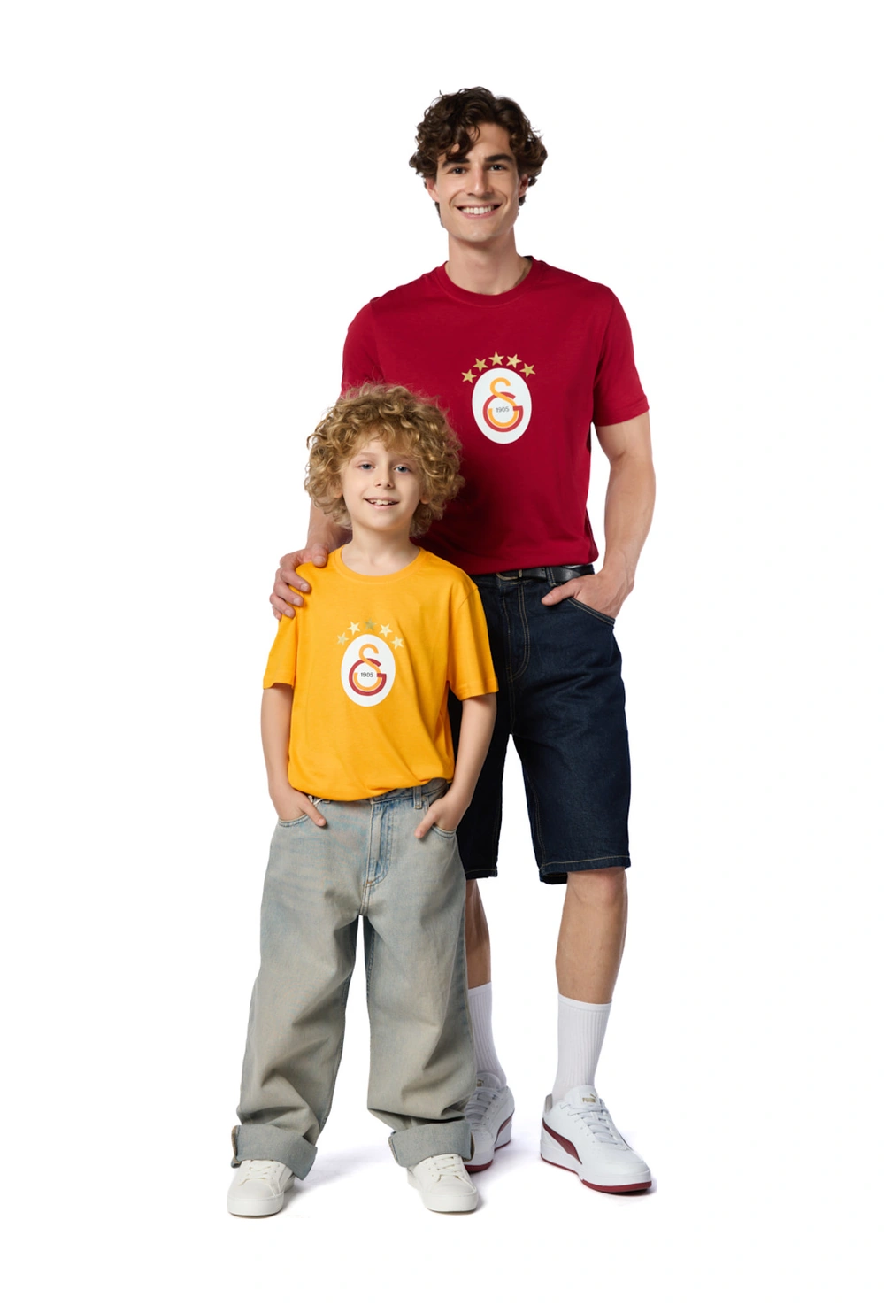 Gsstore Galatasaray 5 Yıldız Çocuk T-shirt C251402 SARI