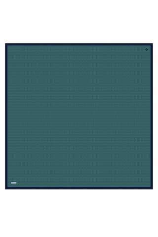 Belli Twill İpek Eşarp 4317-85 Petrol Yeşil Petrol Yeşili