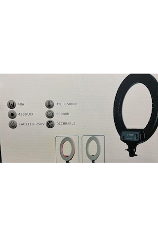 Lf-r480c Ring Led Işık Siyah 48w 24film Türkiye Distribütör Garantili -135917