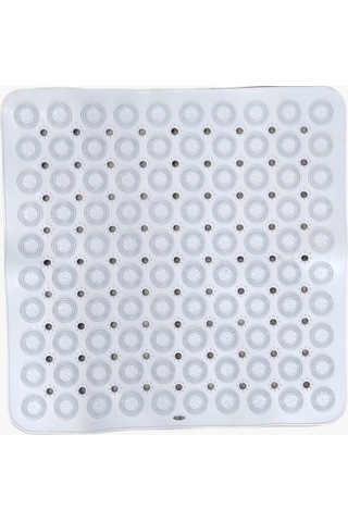 İsgstore Kare Masajlı Silikon Banyo & Duş Kaydırmazı Beyaz 2 Adet Beyaz