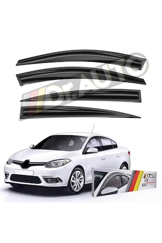 Renault Fluence Cam Rüzgarlığı 4'lü