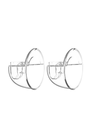 Moveevo Youha Elektrikli Göğüs Pompası Yedek Aksesuarı, The Ins Gen2 Giyilebilir Göğüs Pompası İçin 2 Adet 5oz Bardak Yumuşak