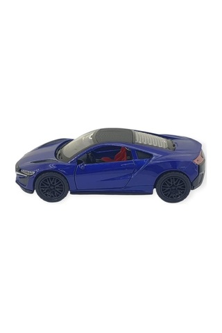 Çek Bırak Araba Metal - 3691c - Mavi Mavi
