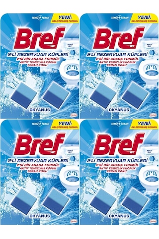 Bref Koku Giderici Jel Küpü - Okyanus 8 Li Set 4pk 2
