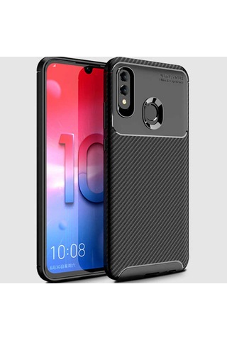 Huawei P Smart 2019 Kilif Karbon Silikon Case 389460408