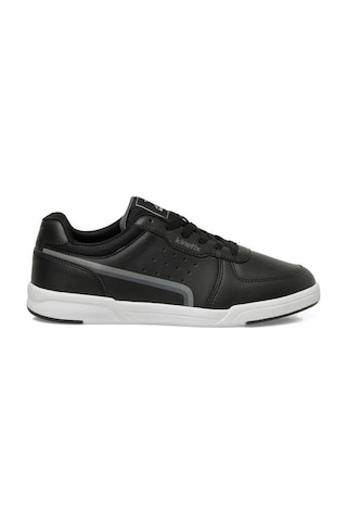 Papuçcity Kinetix Lukas Pu Erkek Sneakers Spor Ayakkabı Siyah