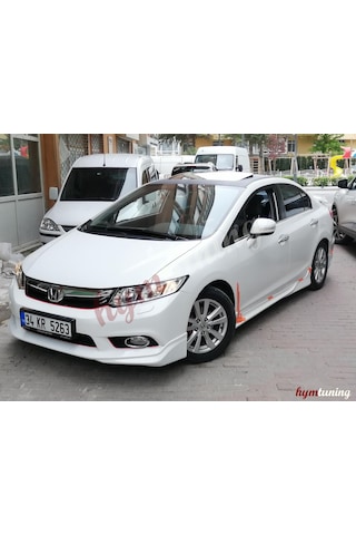 Honda Civic Fb7 Ön Tampon Eki. Modulo Ön Karlık. Boyasız. Plastik