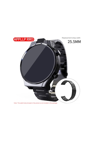 Reedark Lokmat Appllp Pro Akıllı Saat İçin Paslanmaz Çelik Kılıf Ve Konforlu Kayış