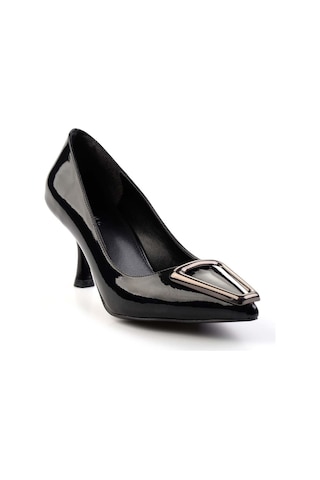 Siyah Kadın Klasik Topuklu Ayakkabı K01792300008 Siyah