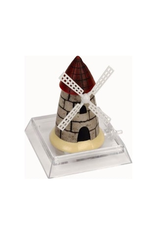 Dönen Yel Değirmeni Hareketli Akvaryum Dekoru 7x7x8cm