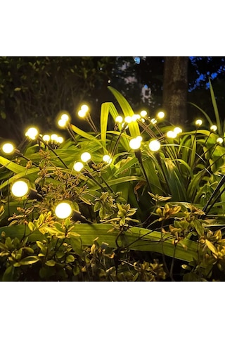 MİGHTY 2 Lİ PAKET 6 TOP YILBAŞI LED GÜNEŞ ENERJİLİ BAHÇE AYDINLAT