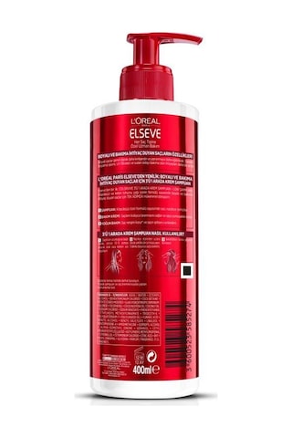 Elseve Color Vive 3'ü 1 Arada Low Krem Şampuan 400 ML