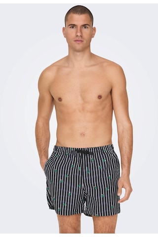 Only & Sons Erkek Onsted Deniz Şortu 22025380 Siyah