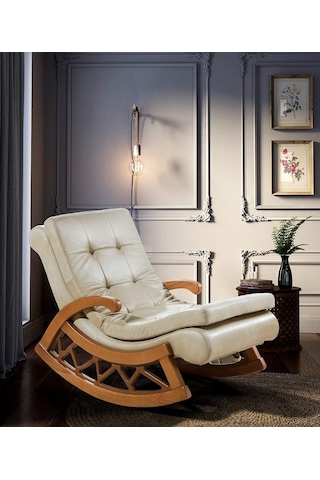 Erezogullari_Mobilya Sallanır Ağaç Emzirme Koltuğu Puflu Tv Baba Sandalyesi (540131543)
