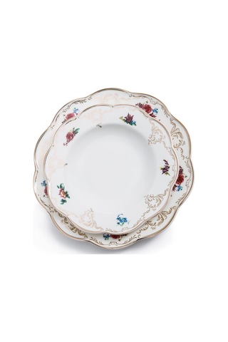 Maxx Doria Garden Collection Florin 12 Kişilik 58 Parça Yemek Takımı Pa2124 Beyaz
