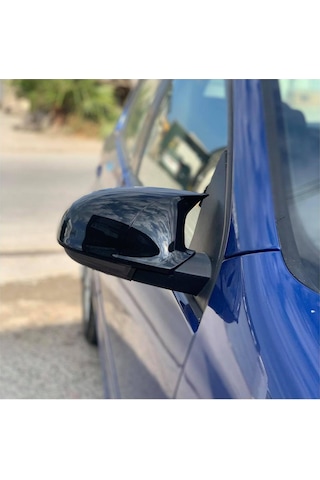 Ebal Otomotiv Vw Jetta Mk5 Batman Yarasa Ayna Kapağı Piano Black 2005-2010